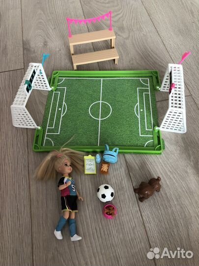 Настольные игры лего барби футболистка
