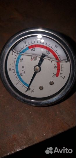 Фильтр песчанный манометр