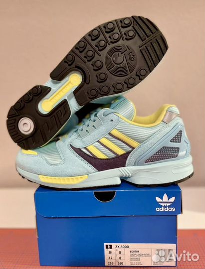 Кроссовки adidas zx 8000 Aqua Оригинал