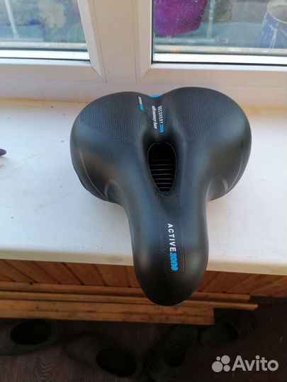Седло для велосипеда мягкое