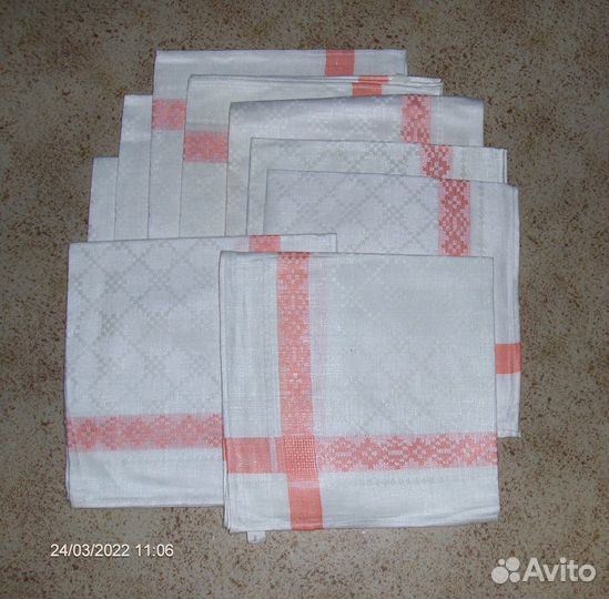 Салфетка льняная СССР новая