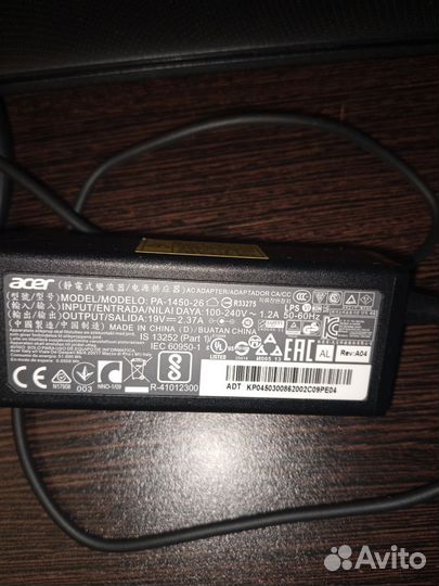 Ноутбук acer aspire