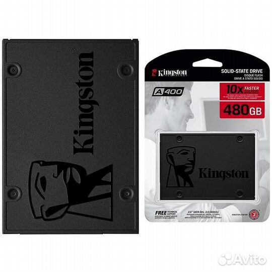 SSD накопитель Kingston A400 480Gb