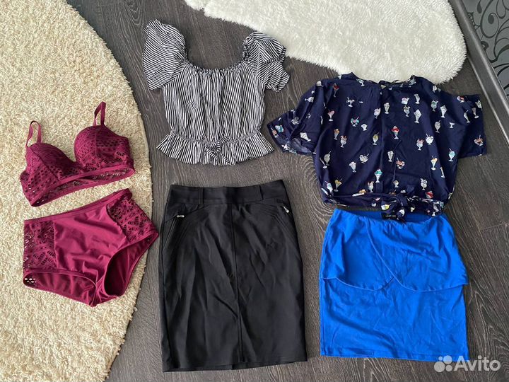 Огромный пакет вещей модных на девушку 42-44