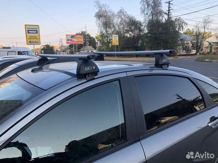 Багажник на крышу Лада Веста аэро