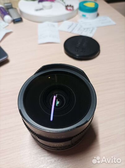 Объектив Зенитар fish eye для Canon