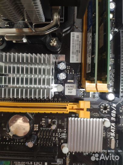 Комплект AMD fx6300 мать AM3+ 16gb ddr3