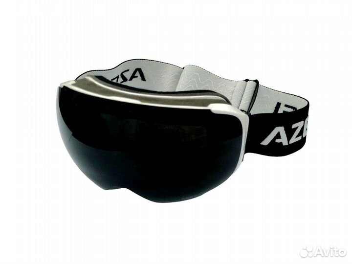 Маска горнолыжная Azerel Magnet White/Black