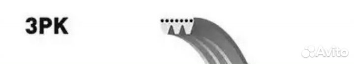 Gates 3PK905 Ремень поликлиновой Micro-V fiat pali