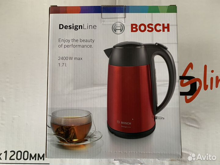 Чайник электрический Bosch MyMoment TWK3M123