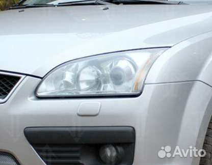 Стекло фар ford focus 2 (2005-2006) дорест
