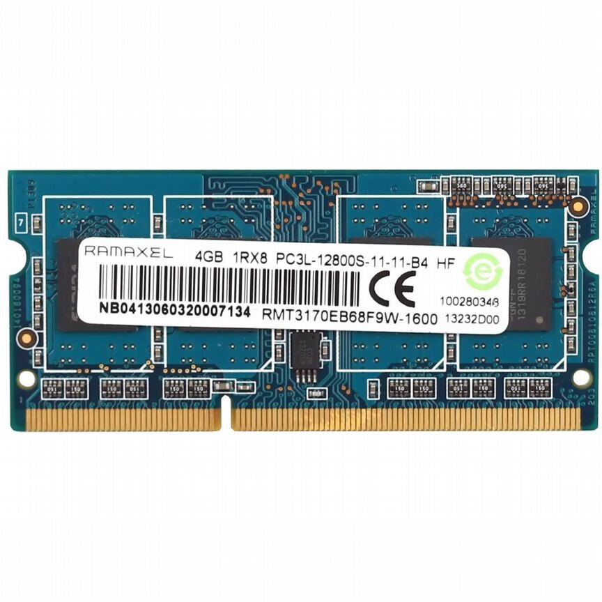 [RMT3170EB68F9W-1600] Оперативная Память Ramaxel 4gb Rmt3170eb68f9w-1600