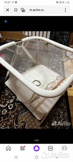 Манеж детский складной