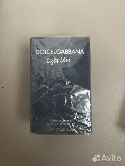 Оригинальные духи Dolce&Gabbana light blue