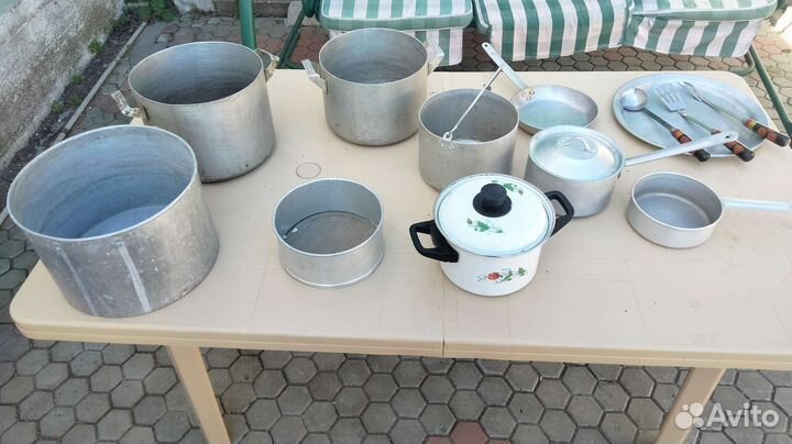 Алюминиевая посуда СССР