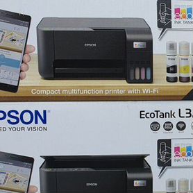 Мфу епсон epson EcoTank L3251 с вайфай цветной