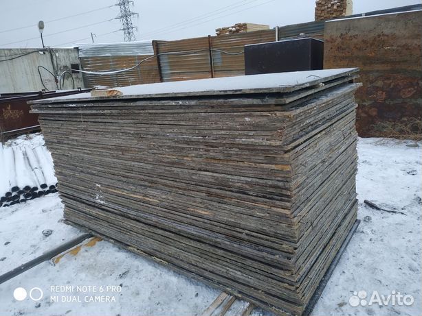 Фанера ламинированная 18мм. Аренда