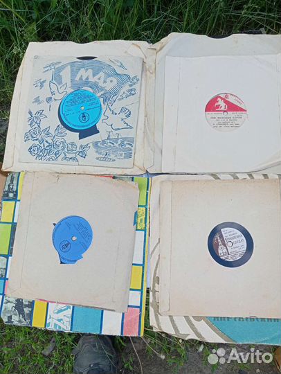 Виниловые пластинки для граммофона, патефона