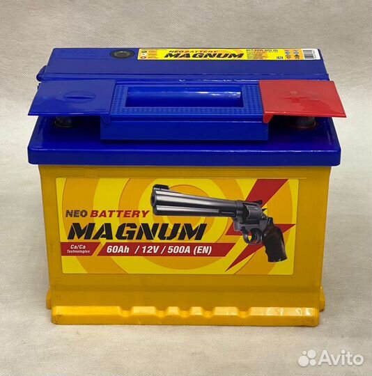 Автомобильный аккумулятор Magnum 60 Ah о/п