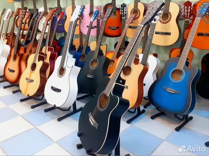 Гитара новая с чехлом + гарантия