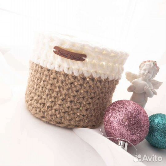 Корзина из джута