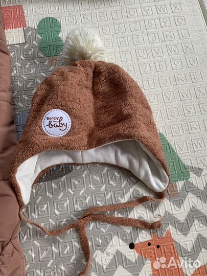 Зимний комбинезон bungly boo 80 и шапка 42-45