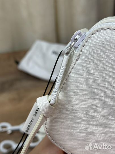 Сумка marc jacobs snapshot DTM moon white