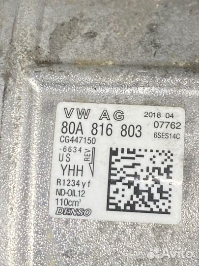 Компрессор кондиционера Audi Q5 FYB 2018