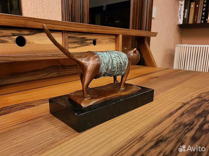 242560 Статуэтка Авторская работа Кошка