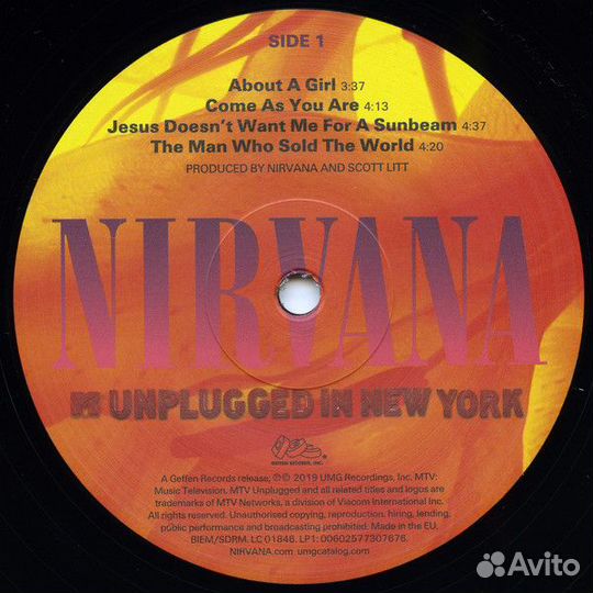 Nirvana - MTV Unplugged In New York 25th Anniver