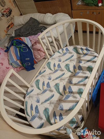 Детская кроватка трансформер 8 в 1