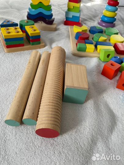 Развивающие деревянные игры пакетом