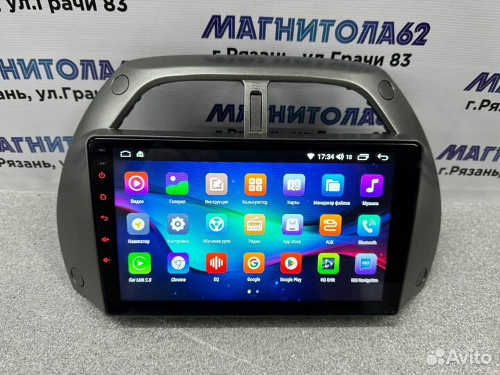 Магнитола Android Rav4 XA20 IPS экран Новая