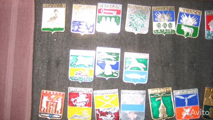 Коллекция значков 