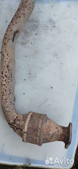 Приемная труба глушителя джили мк