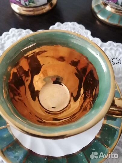 Кофейные пары, сахарница, молочник