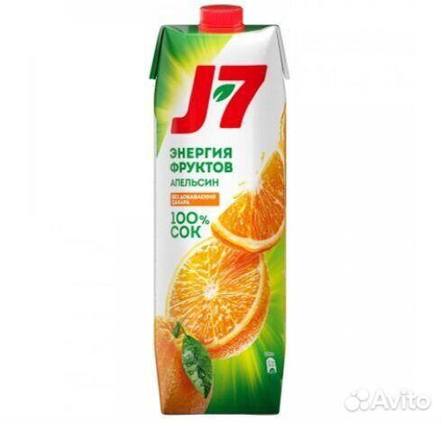 Сок J7 Апельсин 1л Пепсико Холдингс