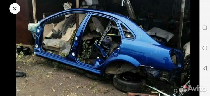 Левая четверть Chevrolet lacetti