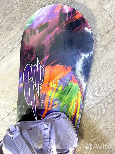 Сноуборд GNU B-Nice с креплением Rosa