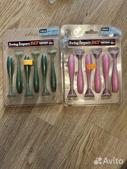 Keitech силиконовые приманки