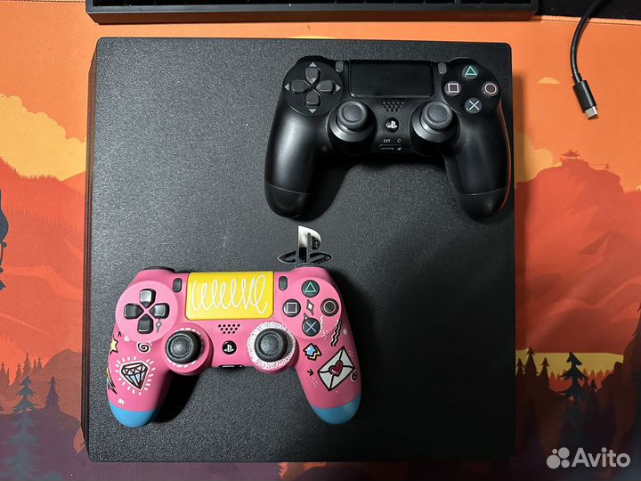 Sony playstation 4 PS4 pro 1tb с играми