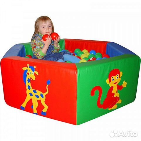 Сухой бассейн Шестигранник 100х100