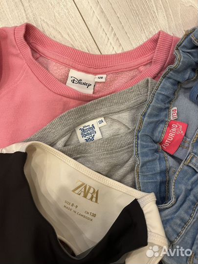 Вещи для девочки 128 134