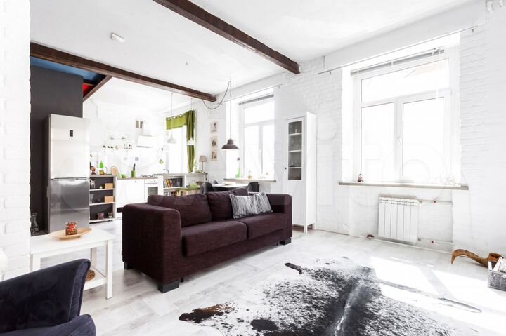 Квартира-студия, 45 м², 2/4 эт.