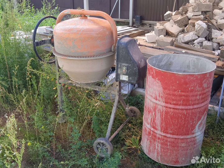 Аренда бетономешалки с ящиком