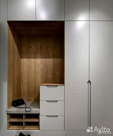 Шкафы в прихожую любые фасады