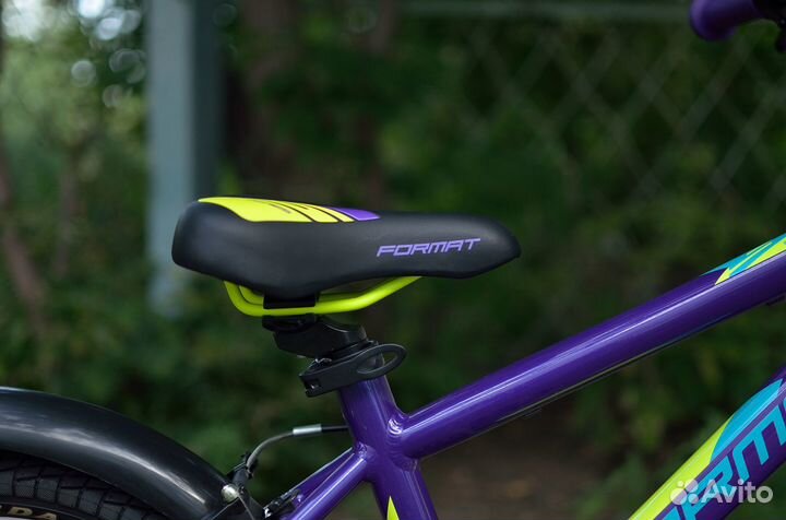 Велосипед детский Format Kids 16 (2021) фиолетовый