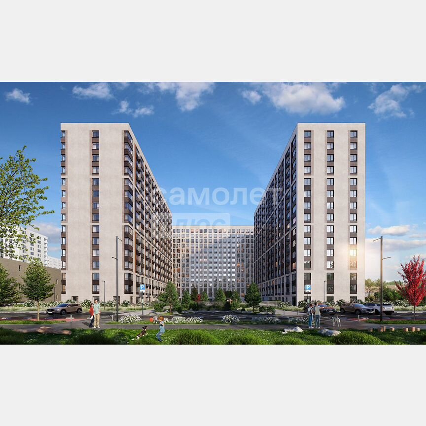 1-к. квартира, 36,5 м², 2/15 эт.
