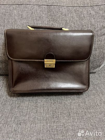 Мужской кожаный портфель