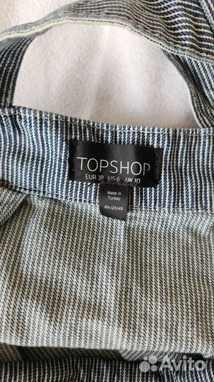 Джинсовый комбинезон Topshop